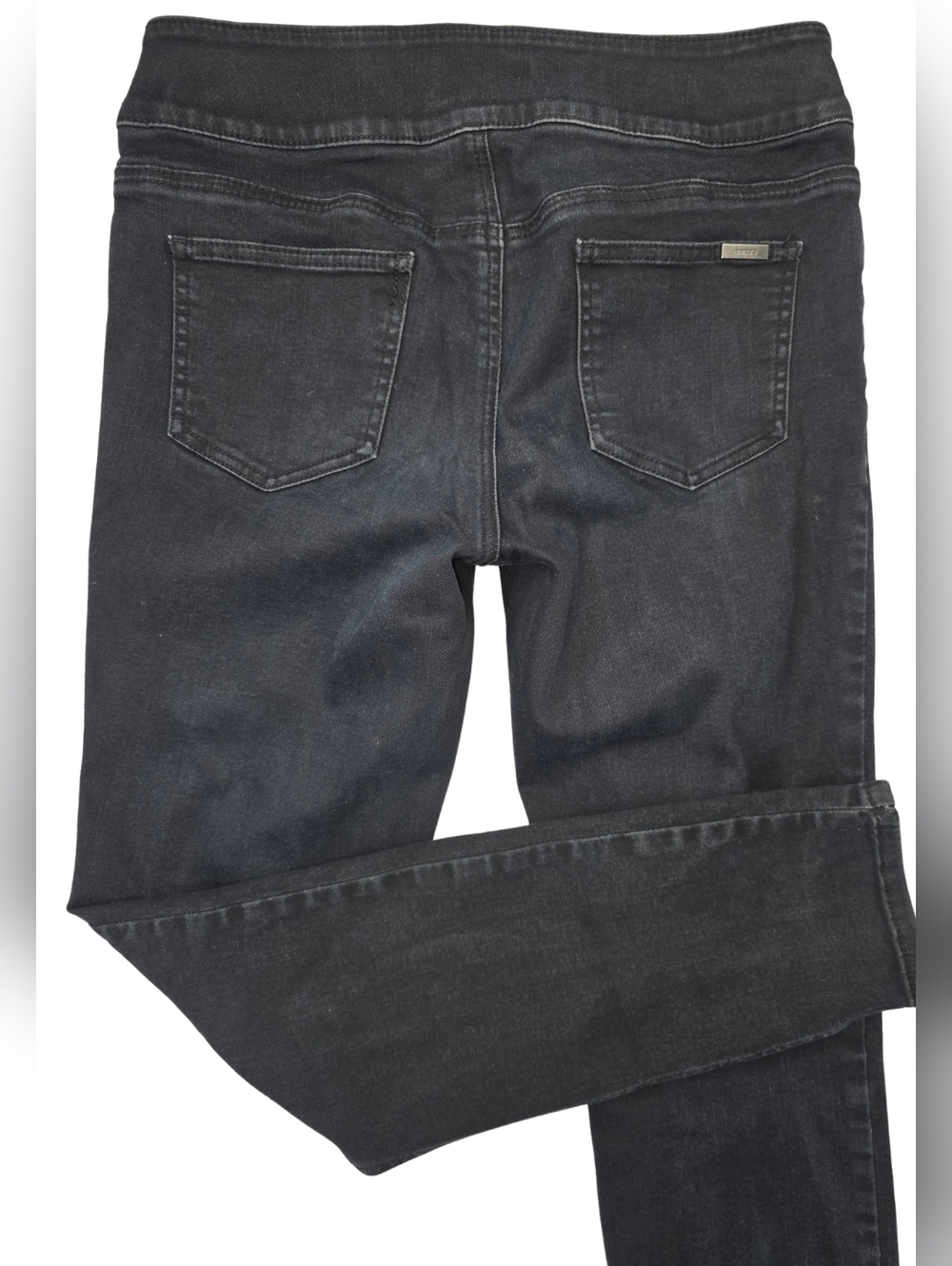 Chico's So Slimming Size 8 Or M Black Pull-On Jeggings 3624-CQ - Picture 3 of 8